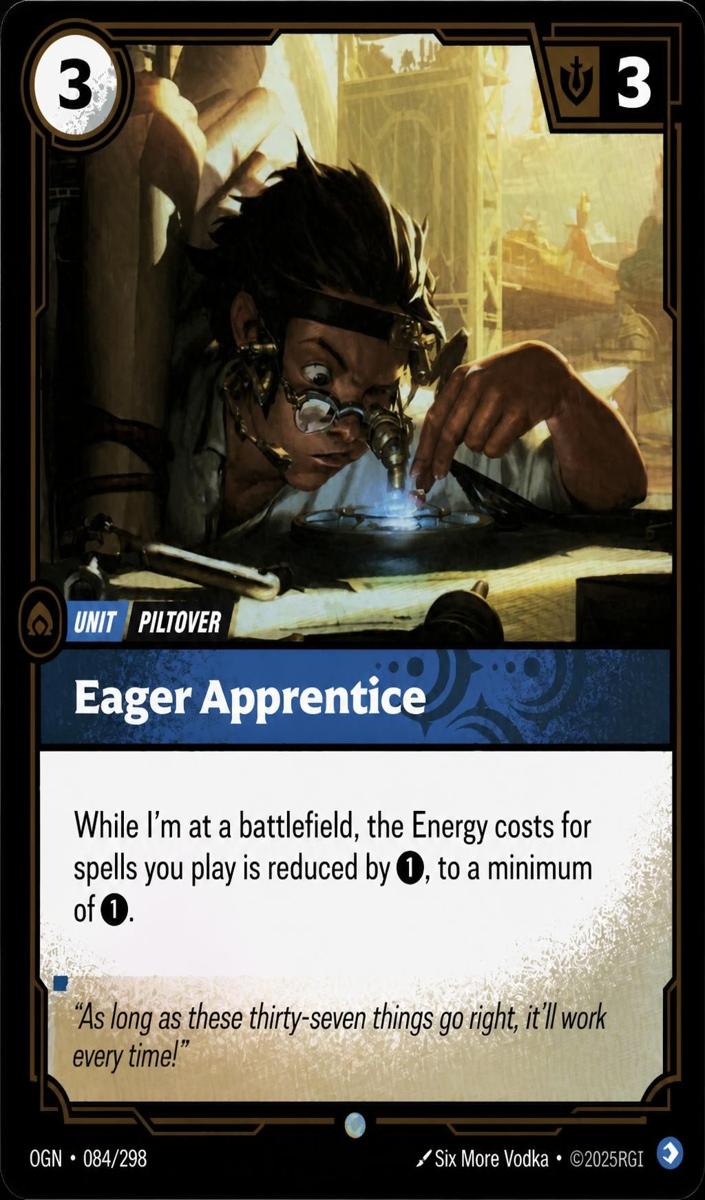 2025 Eager Apprentice [Foil] #84