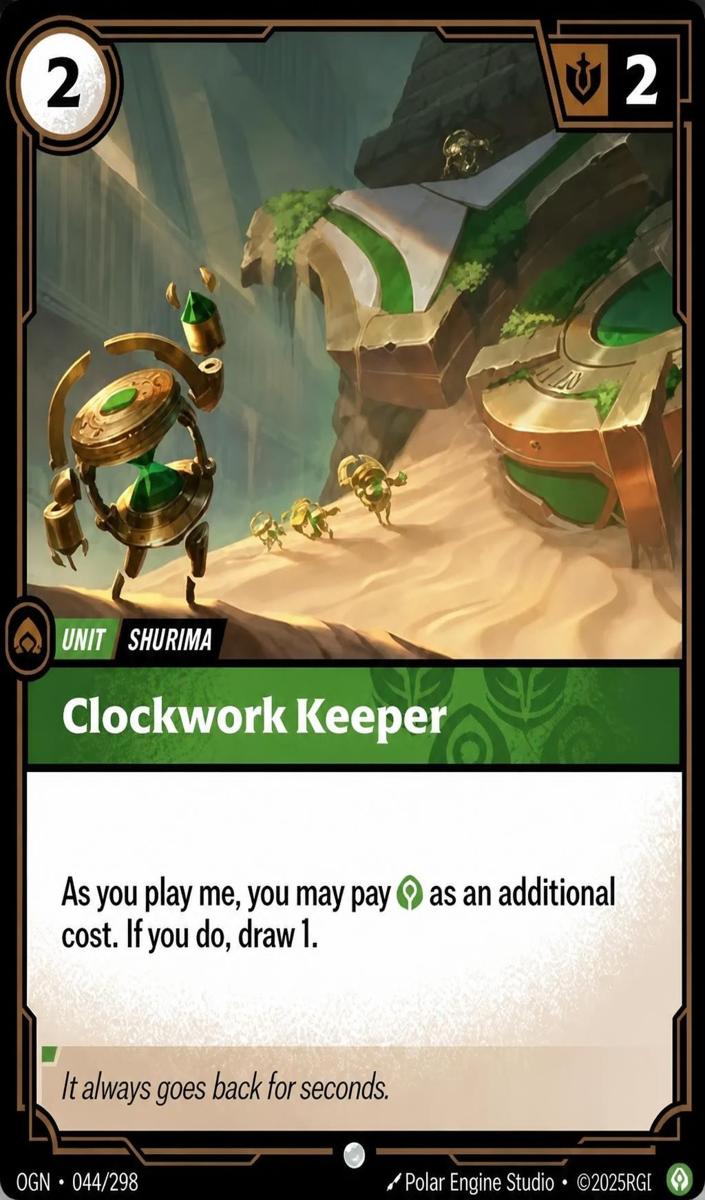 2025 Clockwork Keeper [Foil] #44
