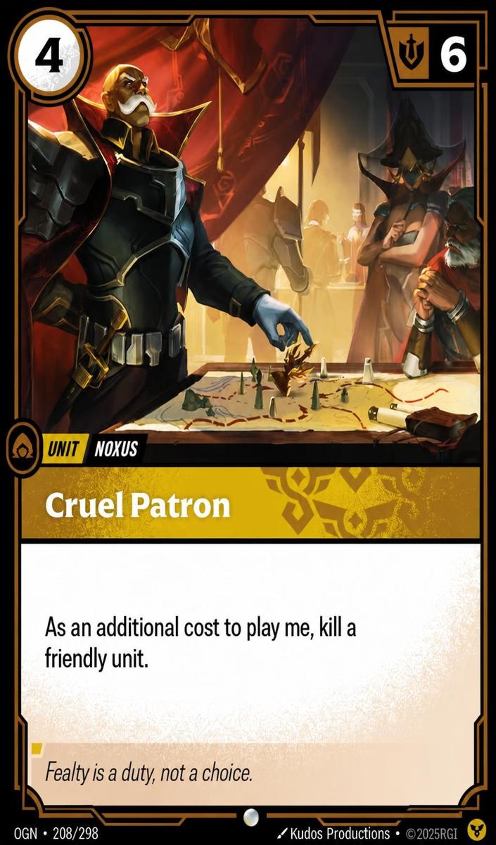 2025 Cruel Patron #208