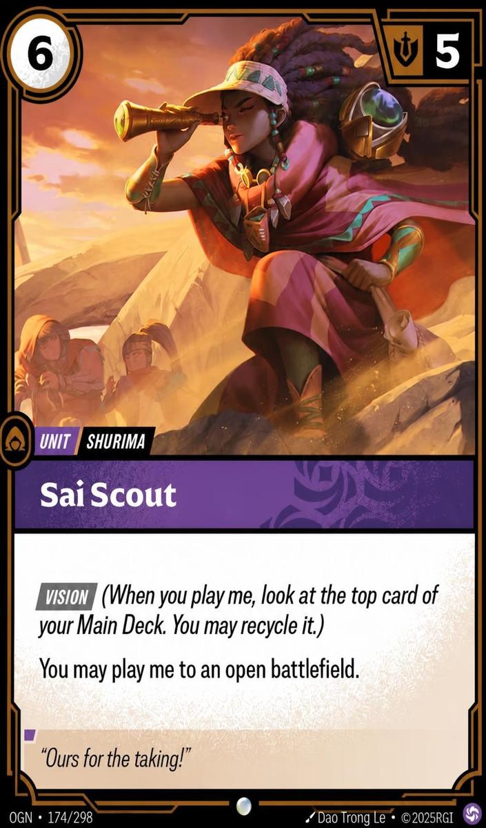 2025 Sai Scout #174
