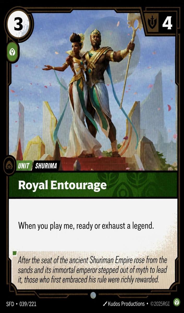 2026 Royal Entourage [Foil] #39