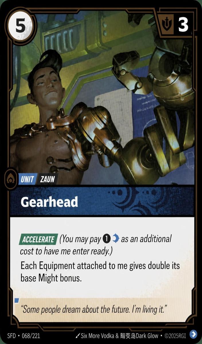 2026 Gearhead [Foil] #68