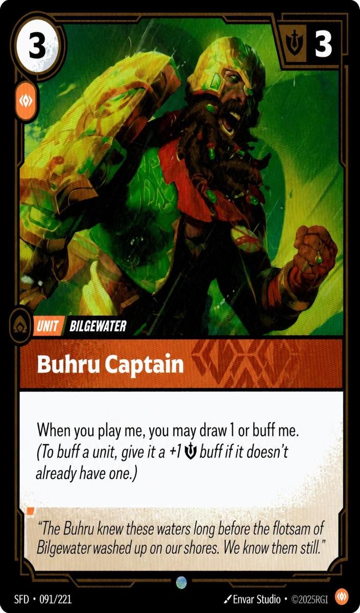 2026 Buhru Captain [Foil] #91