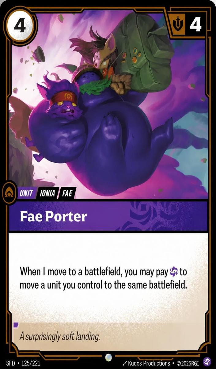 2026 Fae Porter #125