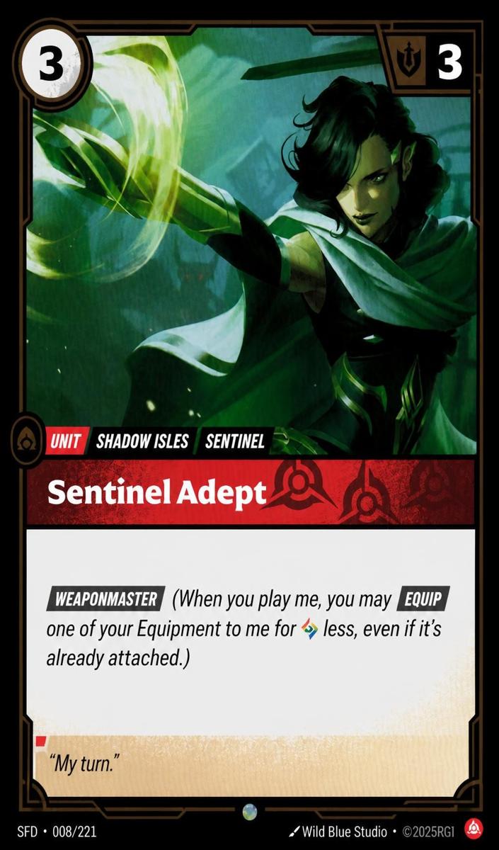 2026 Sentinel Adept [Foil] #8