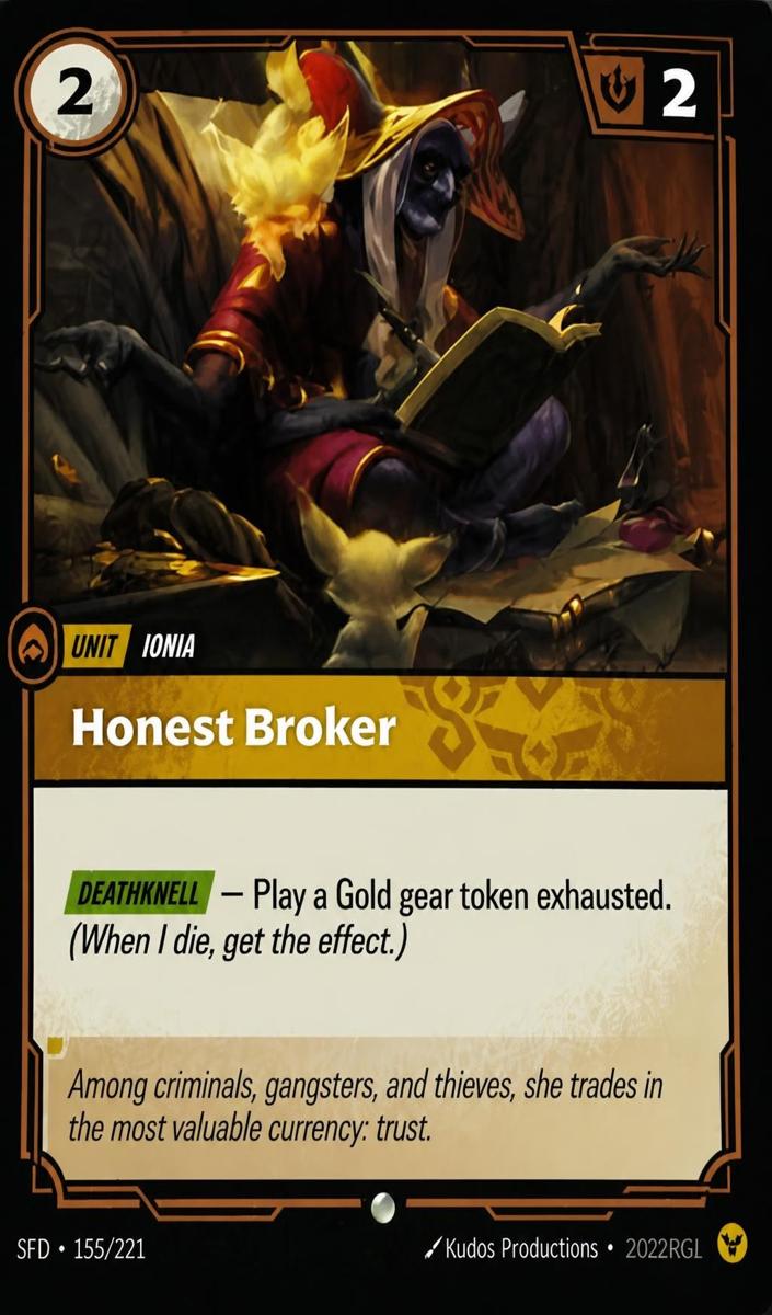 2026 Honest Broker [Foil] #155