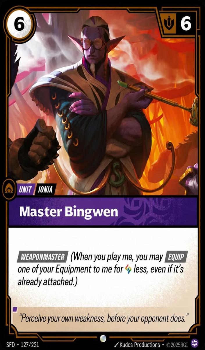 2026 Master Bingwen #127