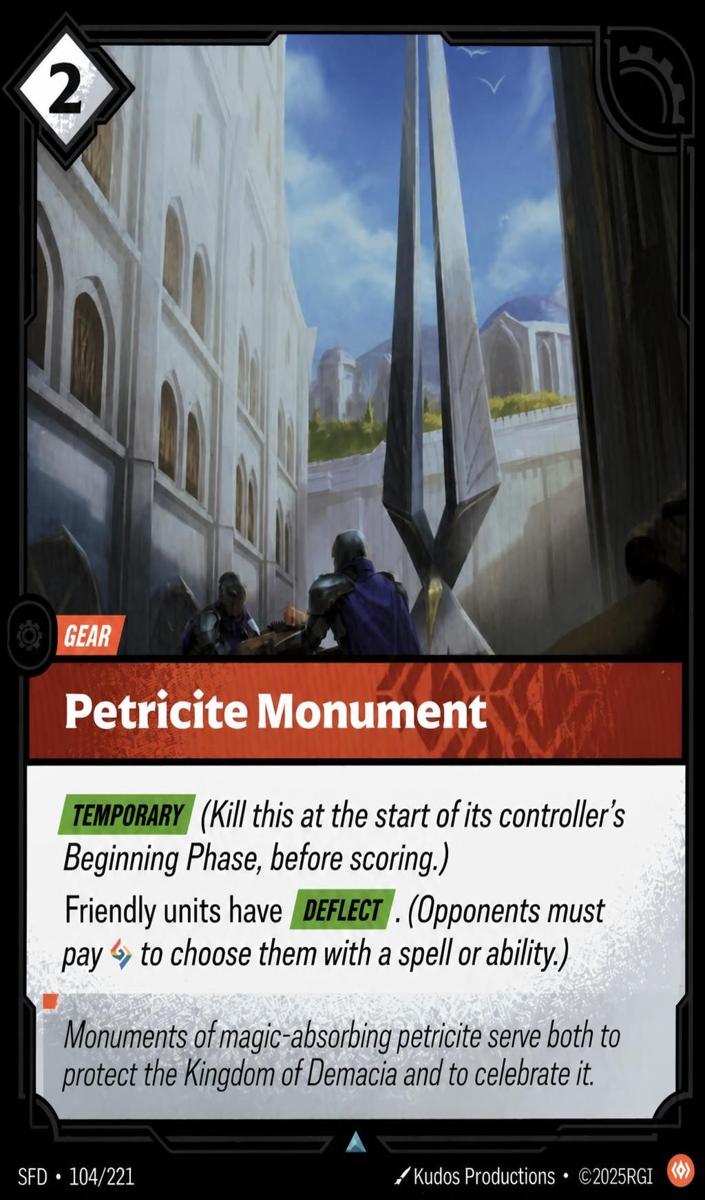 2026 Petricite Monument [Foil] #104