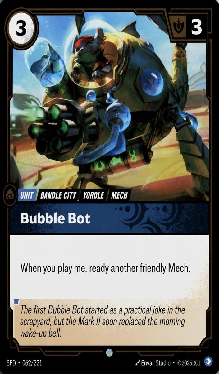 2026 Bubble Bot [Foil] #62