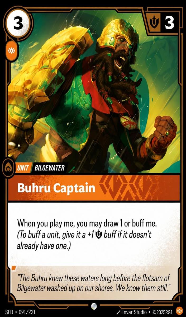 2026 Buhru Captain #91