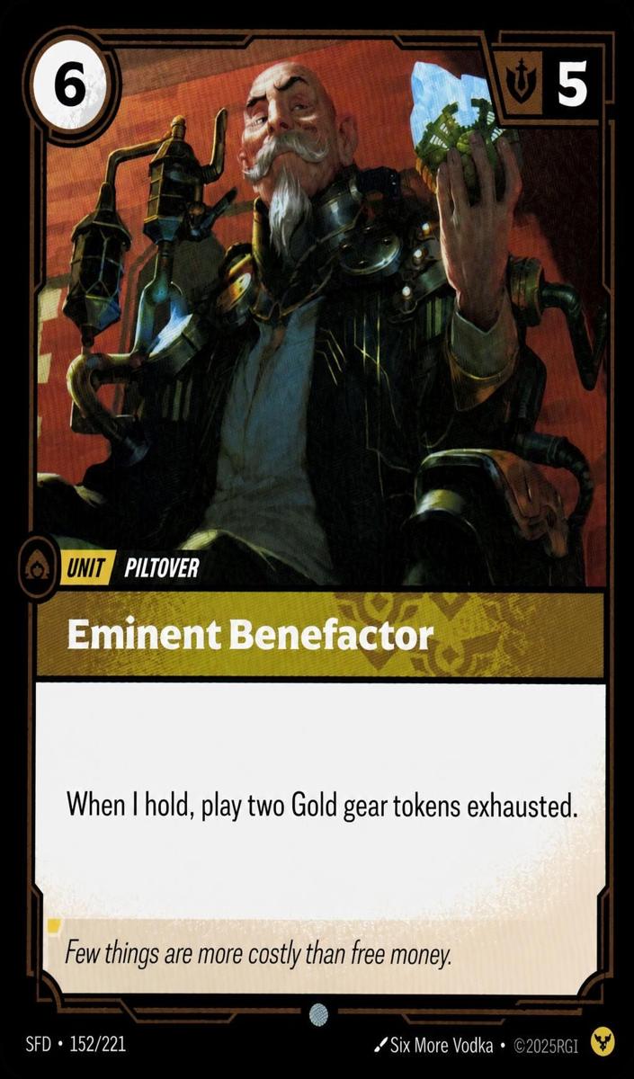 2026 Eminent Benefactor [Foil] #152