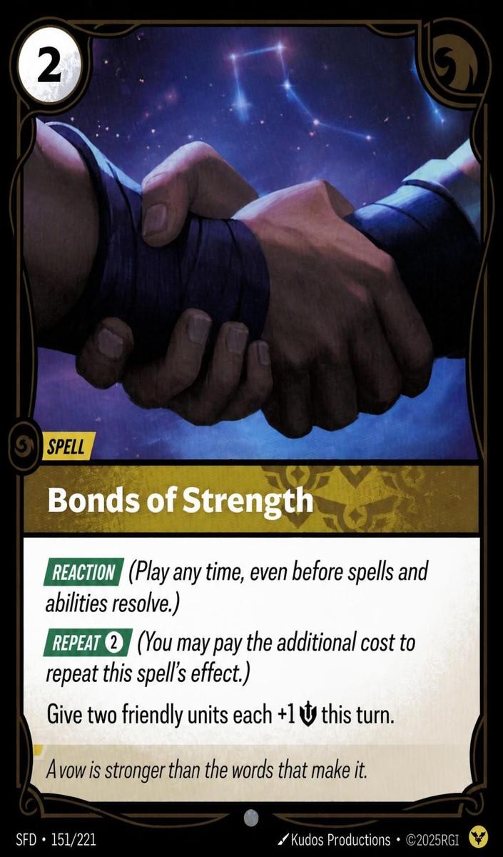 2026 Bonds of Strength [Foil] #151