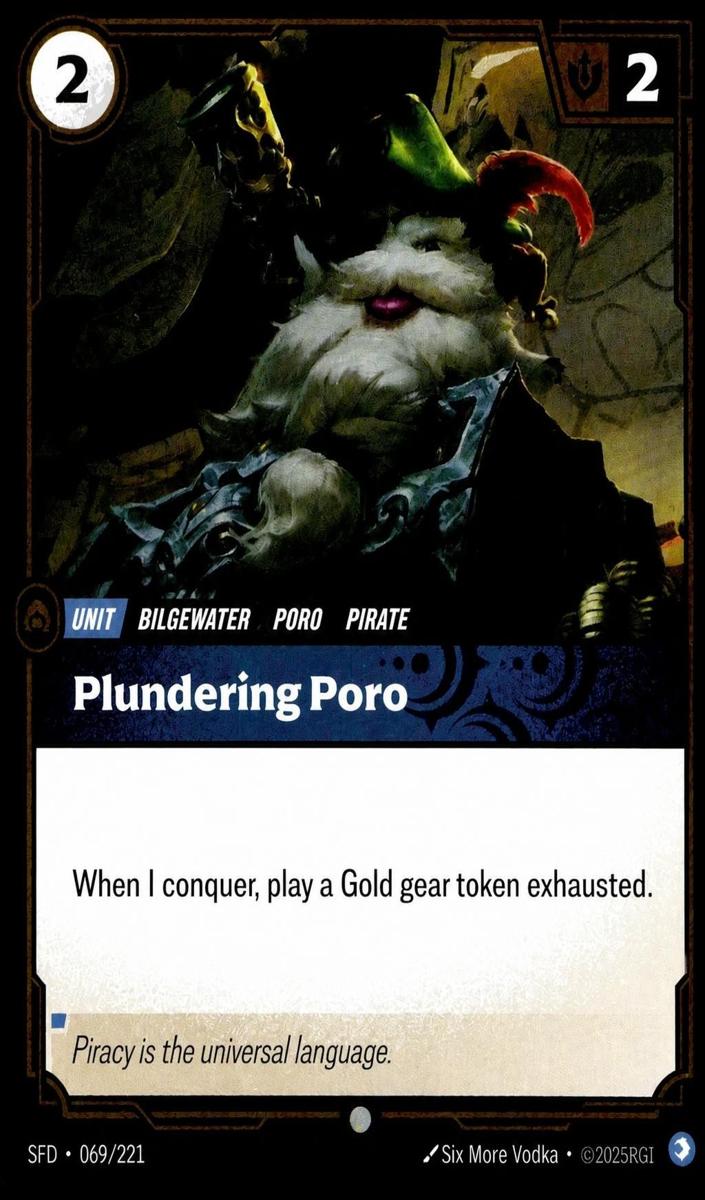 2026 Plundering Poro [Foil] #69