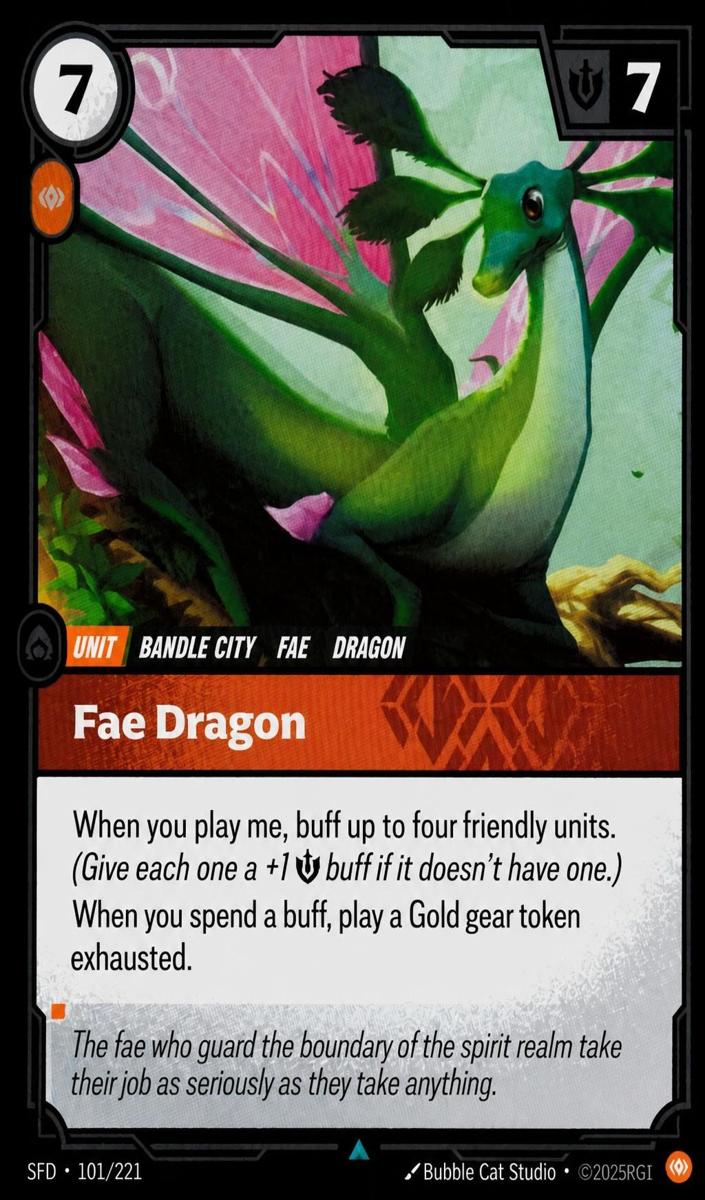 2026 Fae Dragon [Foil] #101