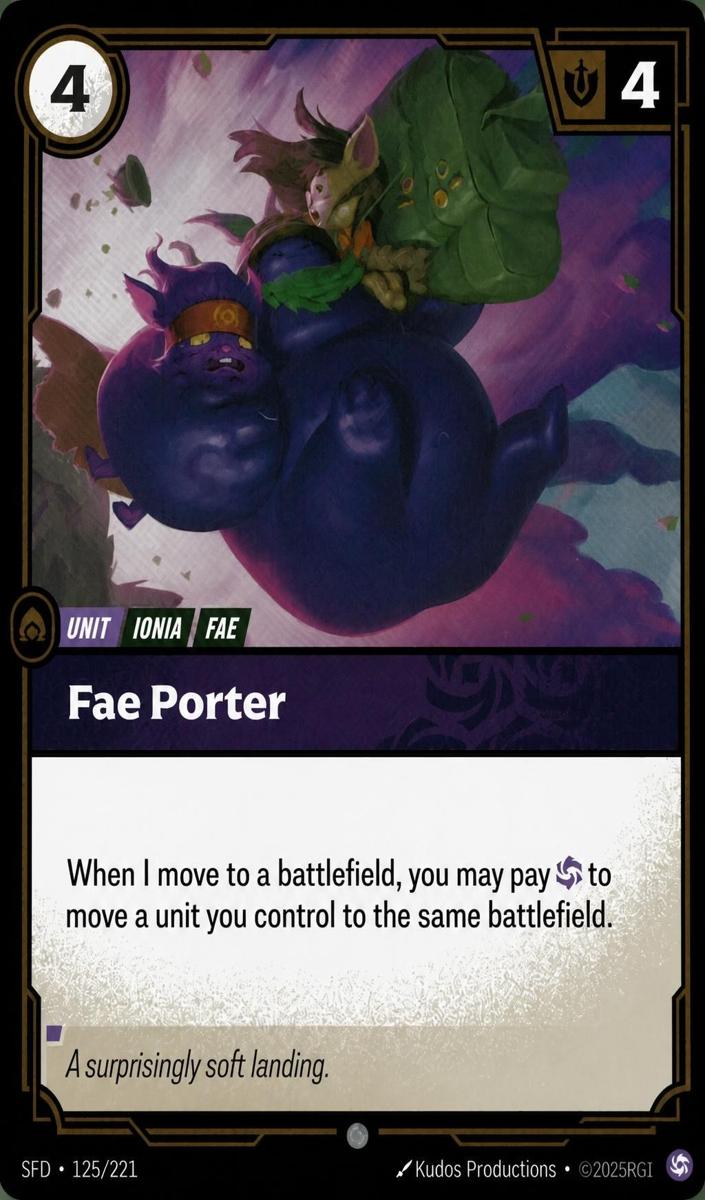2026 Fae Porter [Foil] #125
