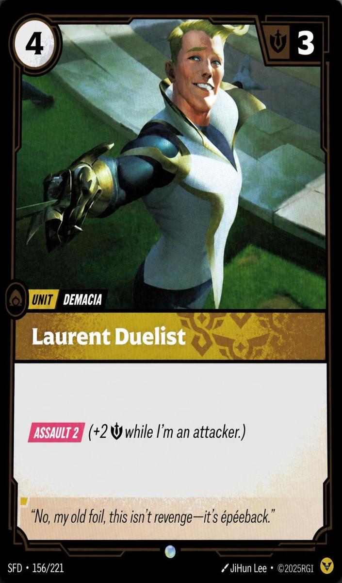 2026 Laurent Duelist [Foil] #156