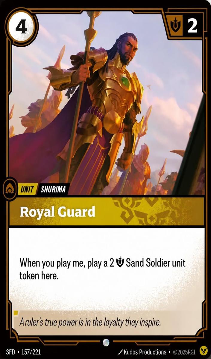 2026 Royal Guard #157