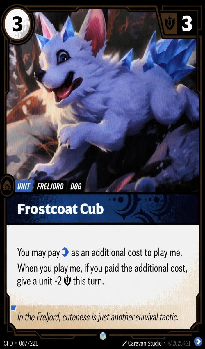2026 Frostcoat Cub [Foil] #67