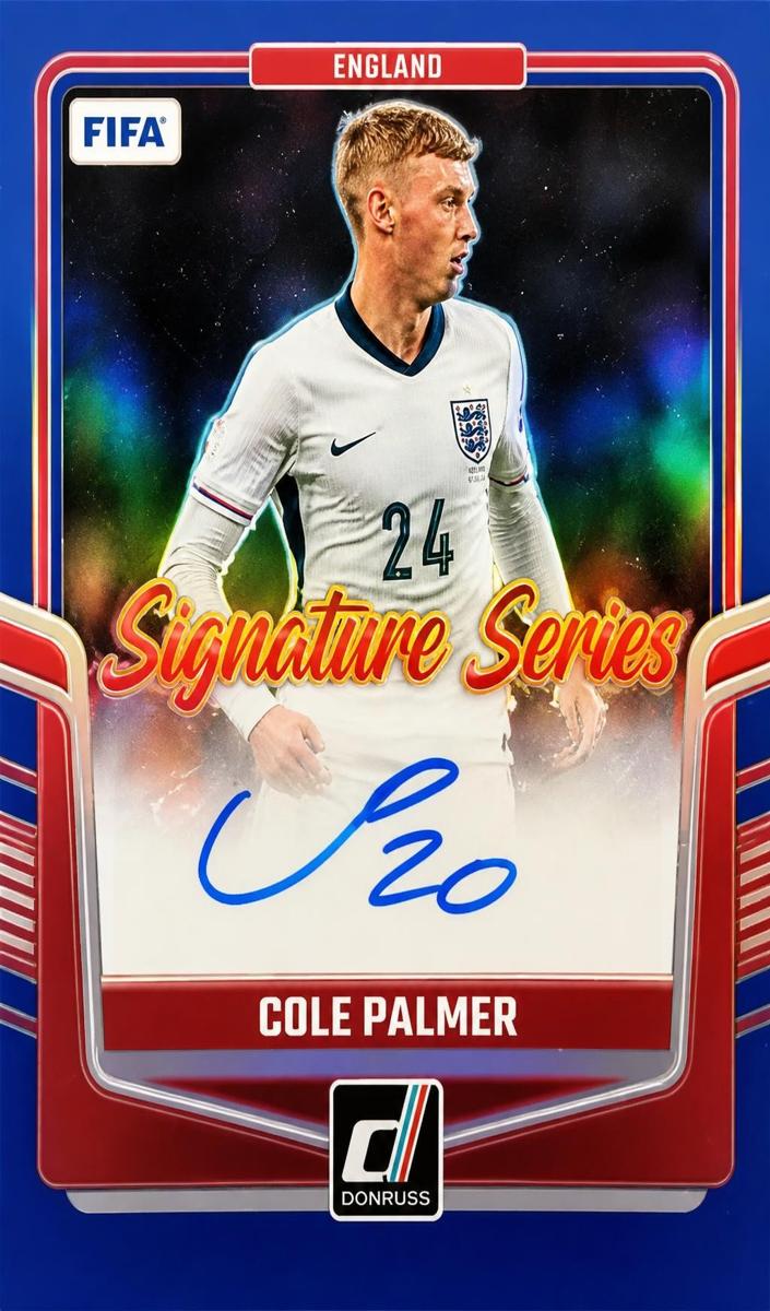 2024 Panini Donruss Cole Palmer [Blue] #SS-CP card
