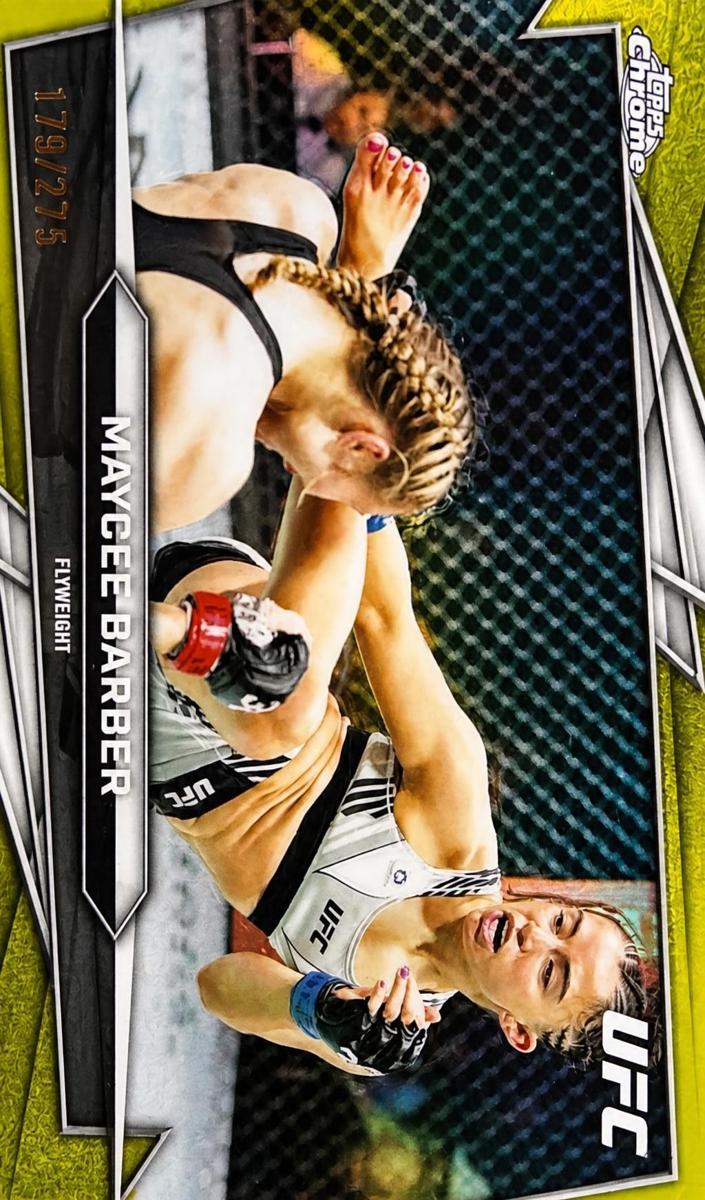2026 Maycee Barber [Yellow Refractor] #180