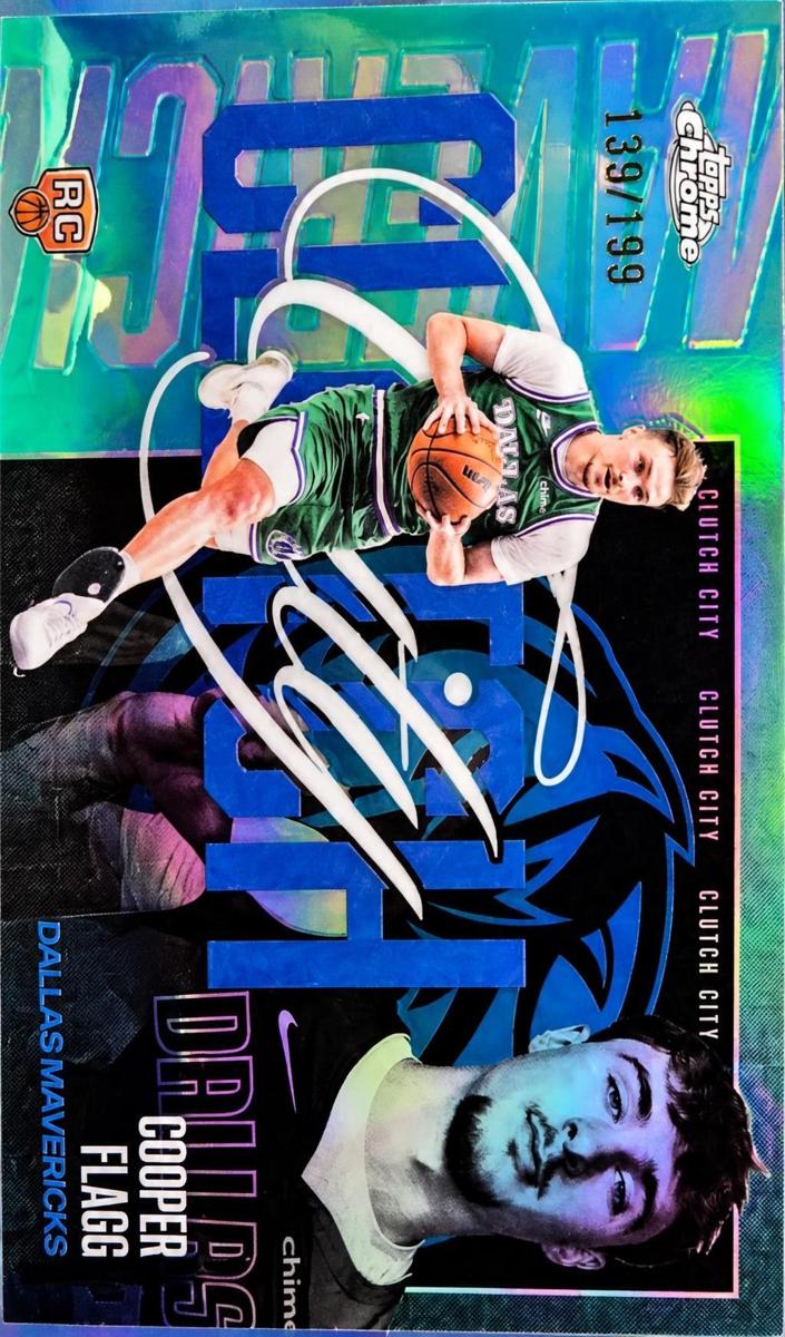 2025 Cooper Flagg [Aqua Refractor] #YQ-1