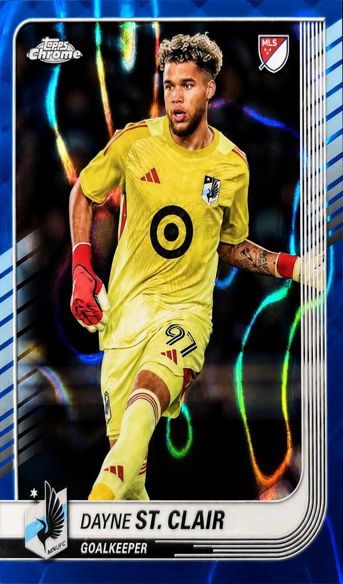 2025 Dayne St. Clair [Blue Lava Refractor] #121