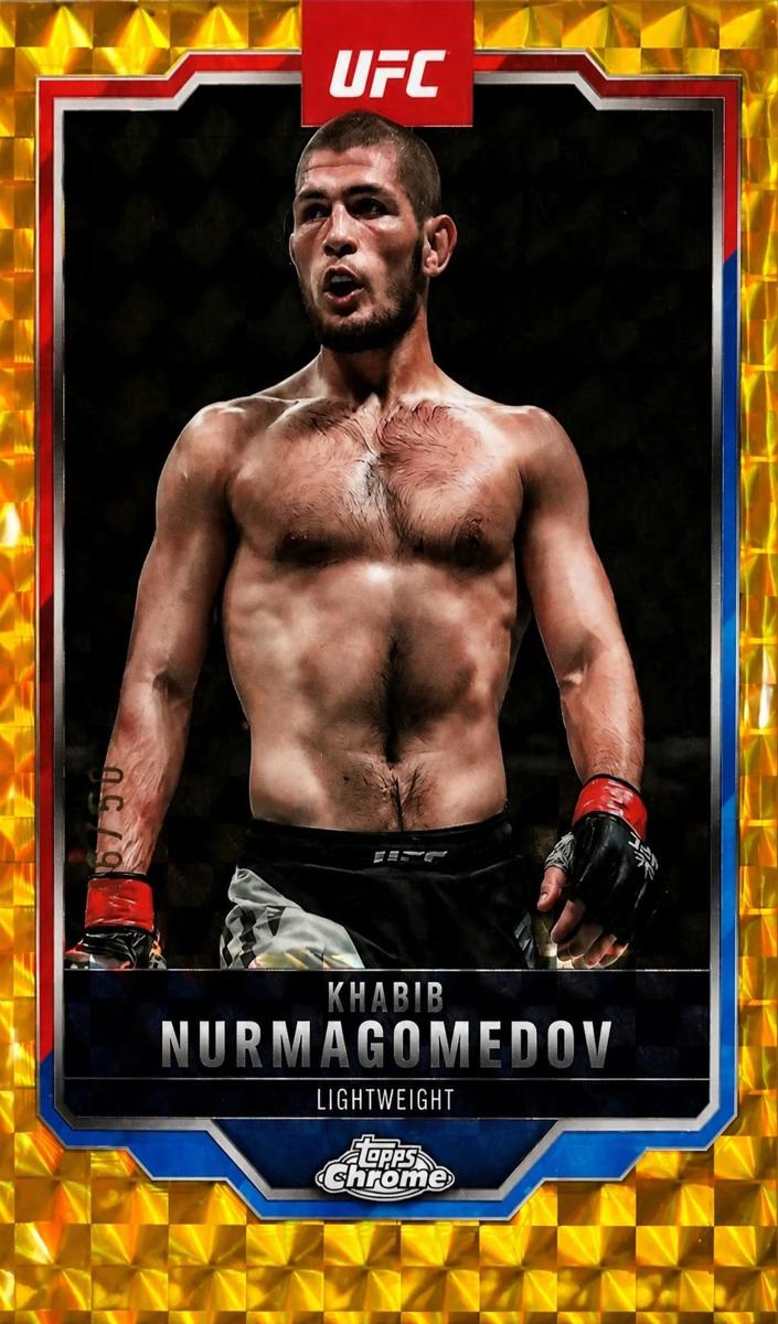 2025 Khabib Nurmagomedov [Gold Geometric Refractor] #36