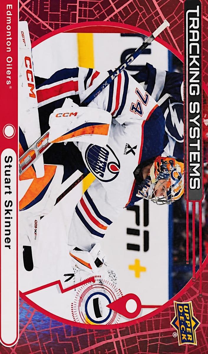 2025 Upper Deck Stuart Skinner [Red] #TS-11 card