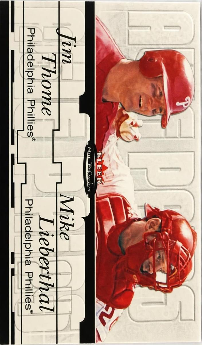 2003 Jim Thome / Mike Lieberthal #12 AP