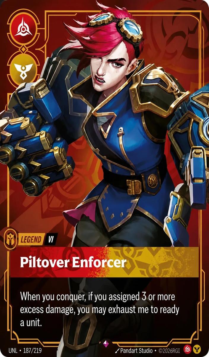 2026 Vi - Piltover Enforcer #187