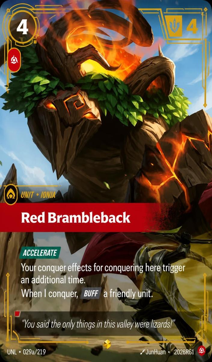 2026 Red Brambleback [Alternate Art] #29a