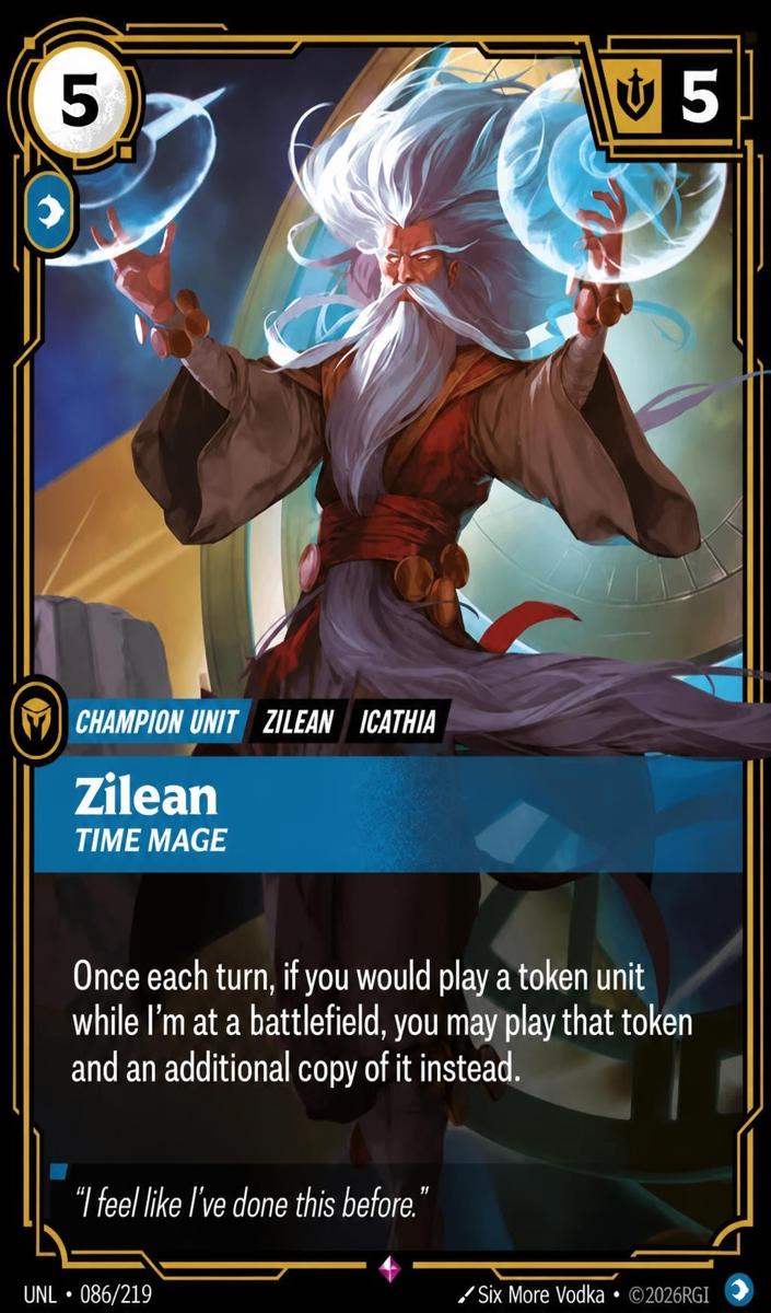2026 Zilean - Time Mage #86