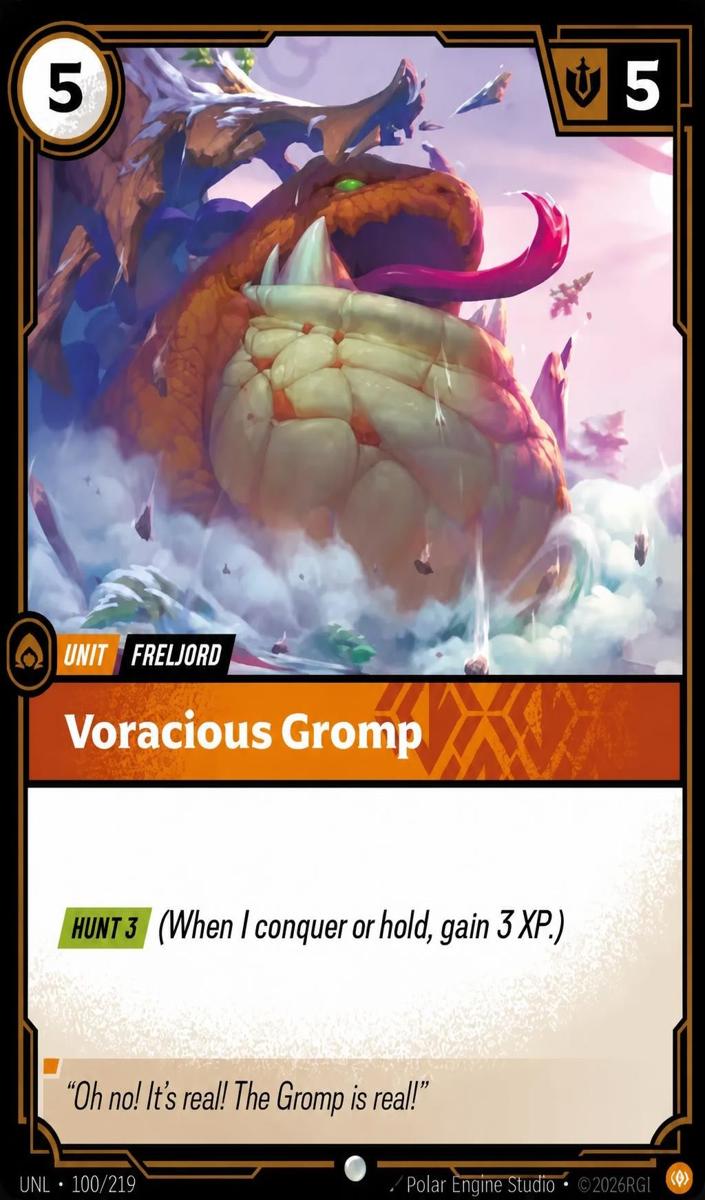 2026 Voracious Gromp #100
