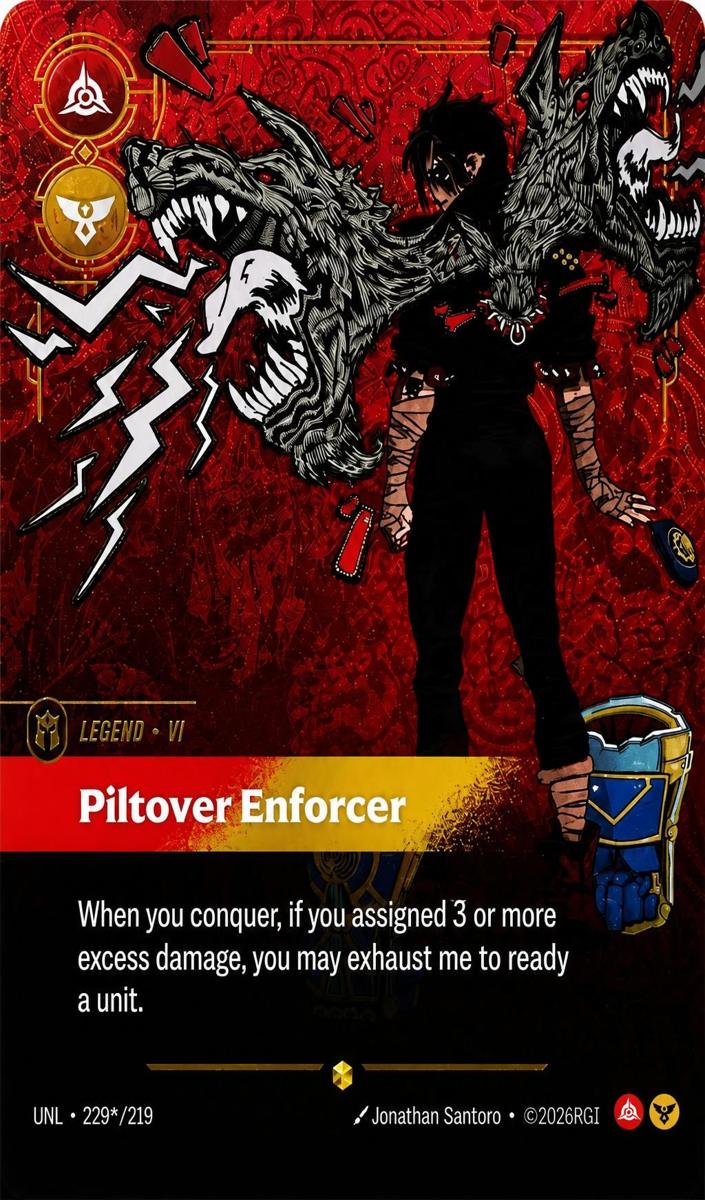 2026 Vi - Piltover Enforcer [Signature] #229