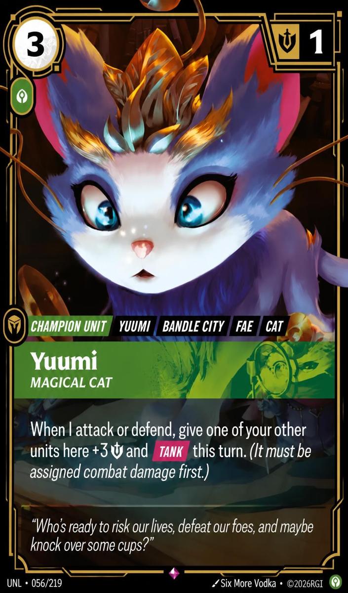 2026 Yuumi - Magical Cat #56