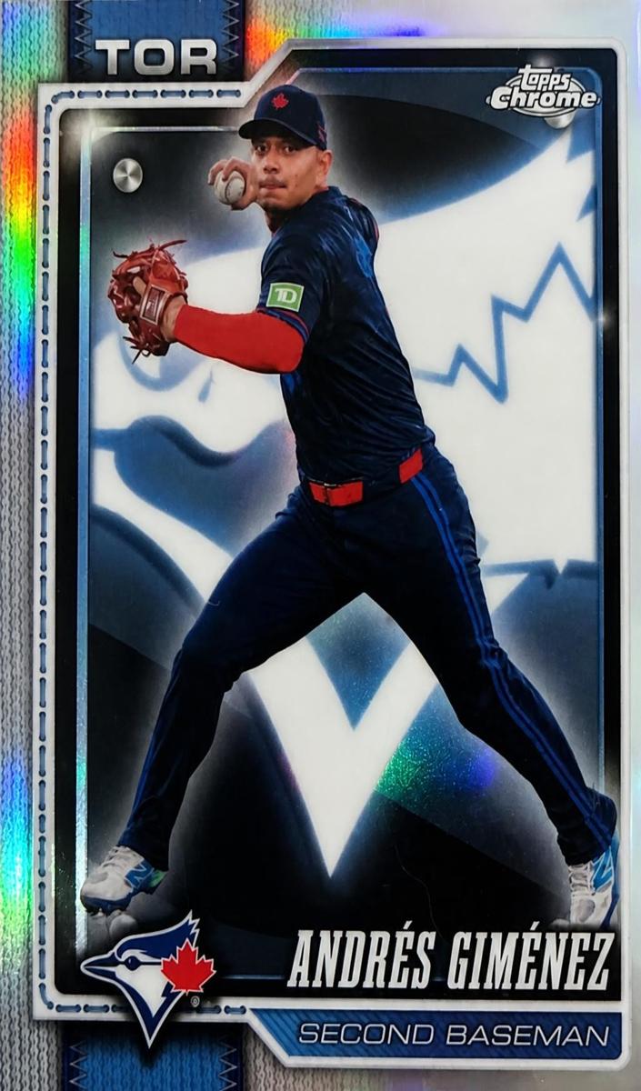 2026 Topps Chrome Andres Gimenez #286 card