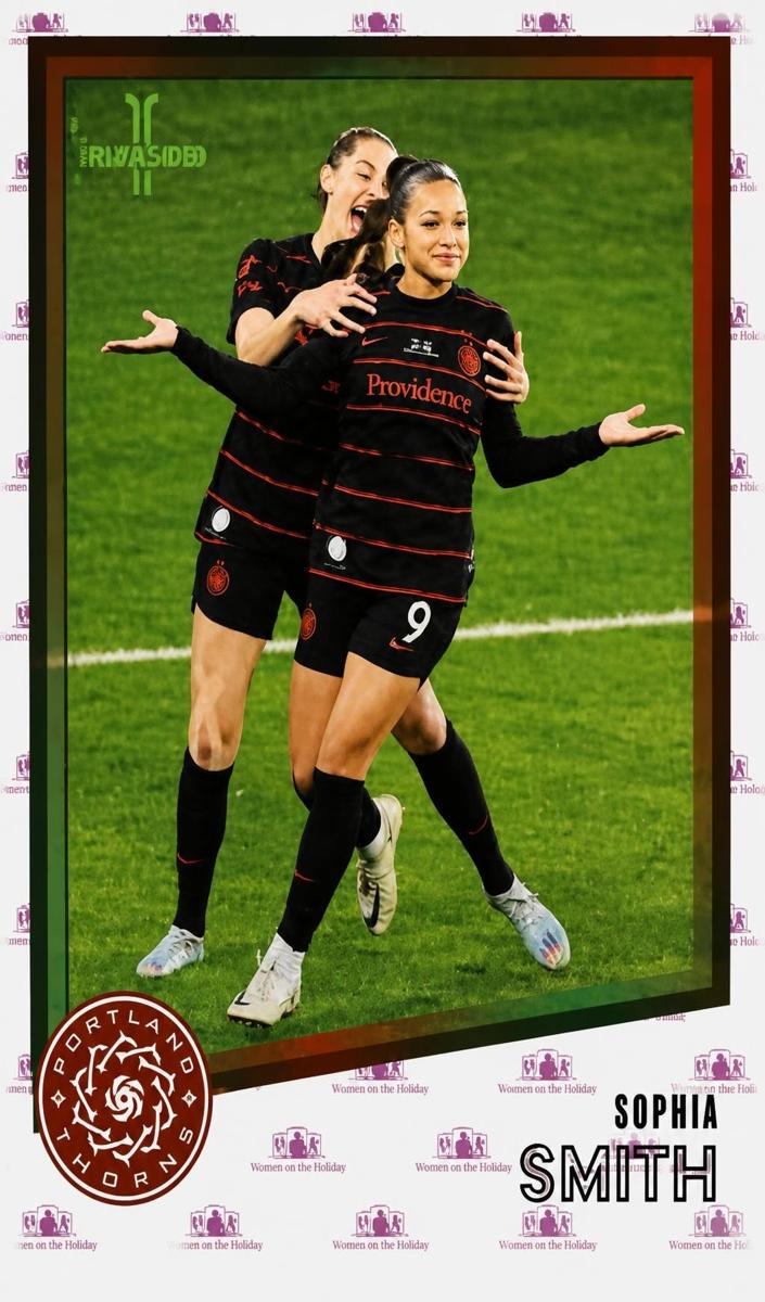 2023 Parkside NSCC NWSL Women in the Hobby Sophia Smith #NSCC177 card