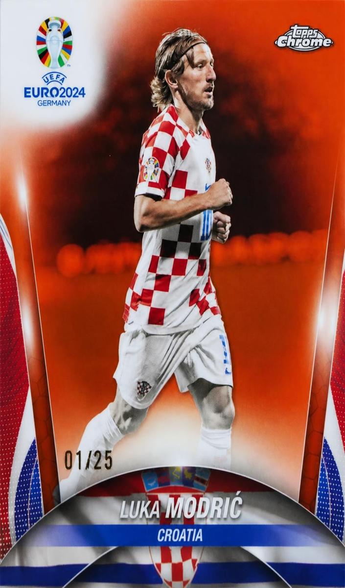 2024 Luka Modric [Orange Refractor] #10