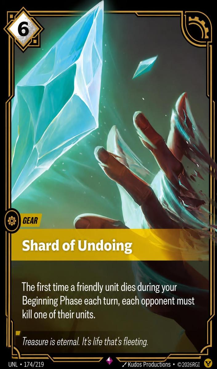 2026 Shard of Undoing #174