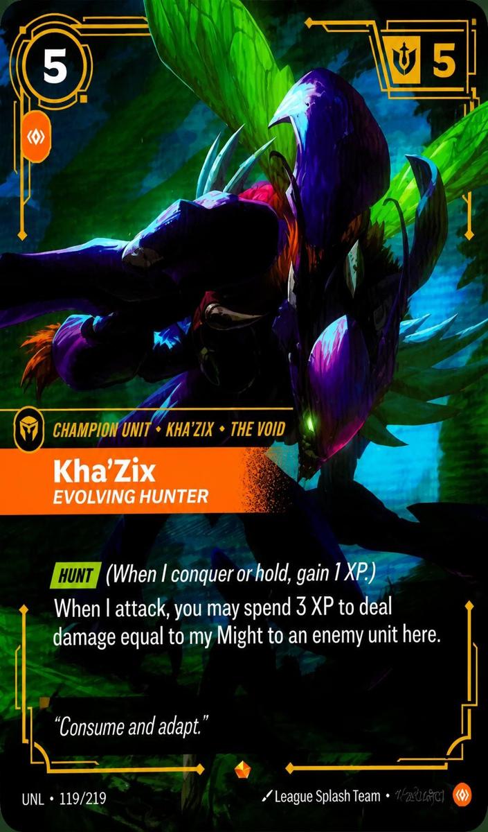 2026 Kha'Zix - Evolving Hunter #119