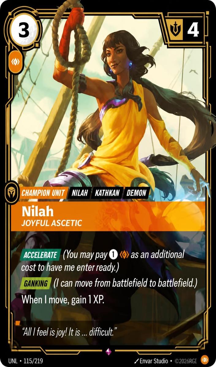 2026 Nilah - Joyful Ascetic #115