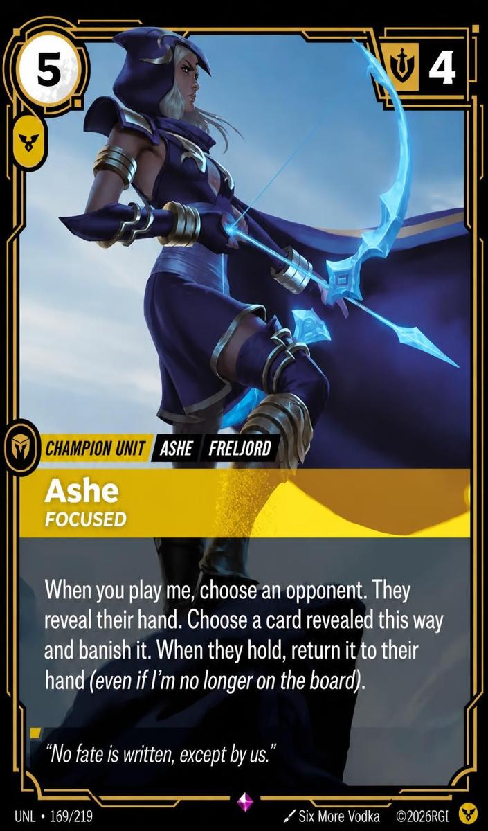 2026 Ashe - Focused #169
