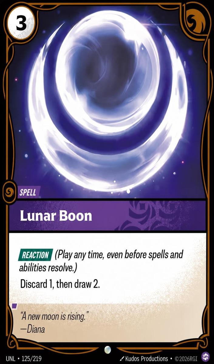 2026 Lunar Boon #125