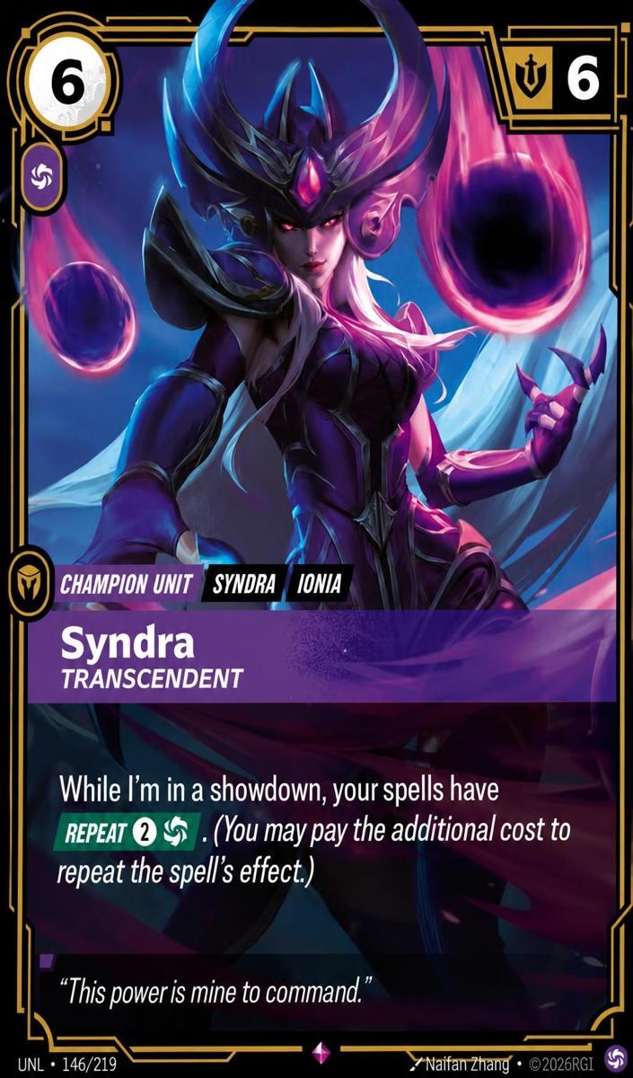 2026 Syndra - Transcendent #146