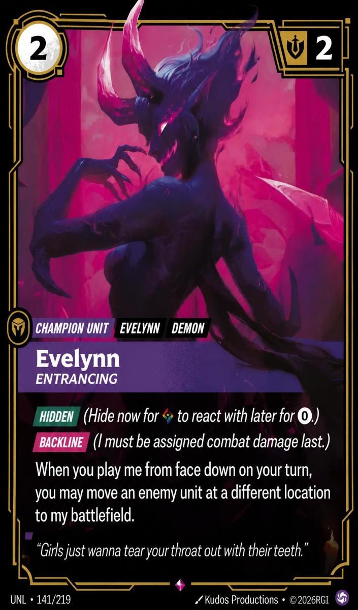 2026 Evelynn - Entrancing #141
