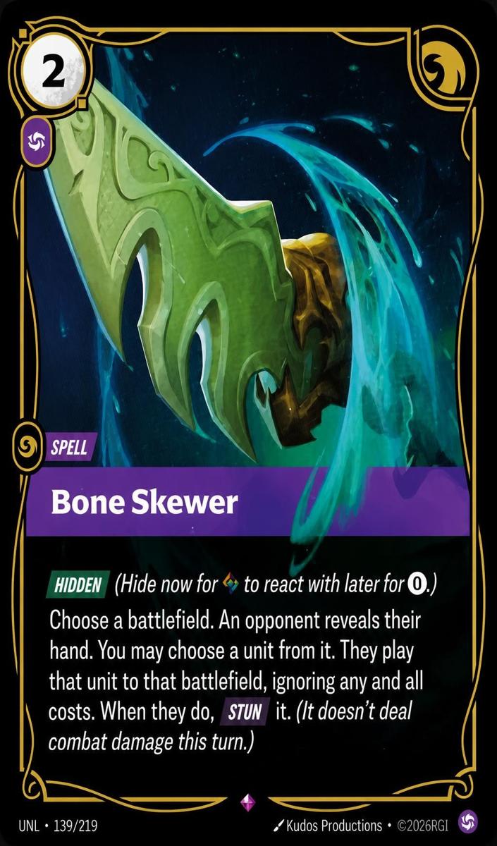 2026 Bone Skewer #139