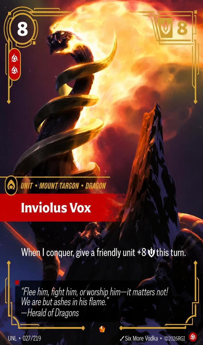2026 Inviolus Vox #27