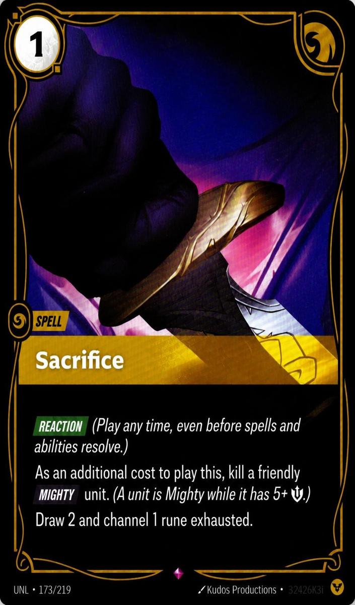 2026 Sacrifice #173
