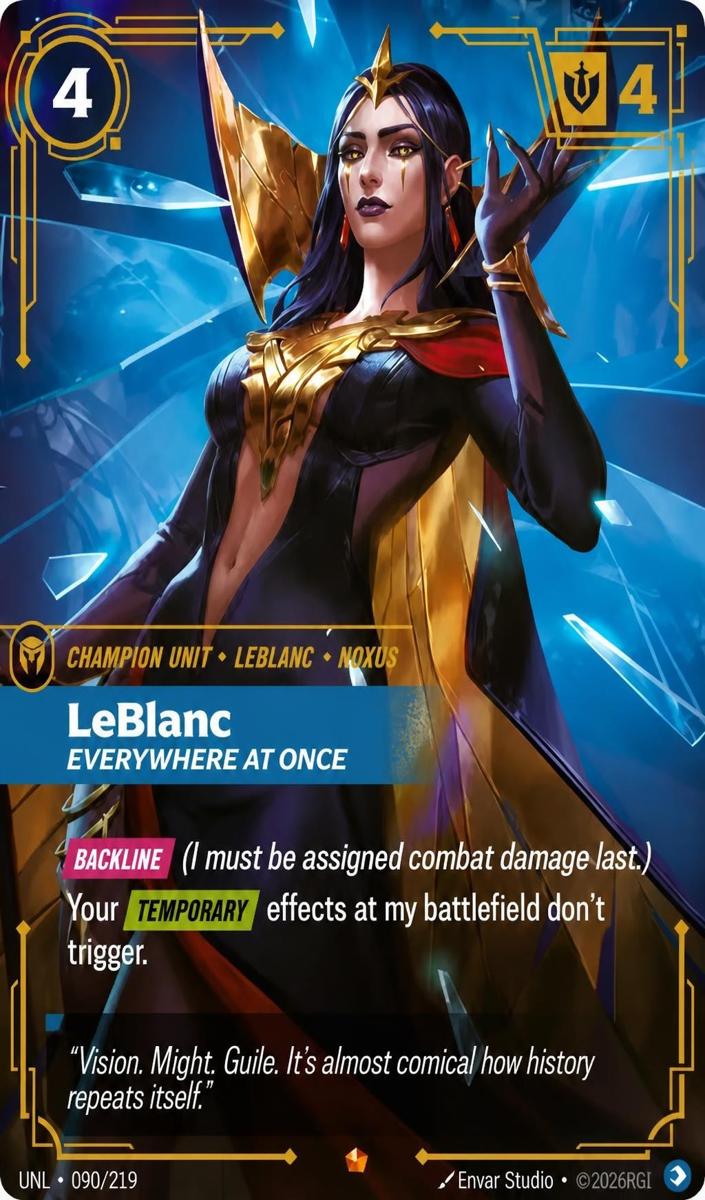 2026 LeBlanc - Everywhere At Once #90