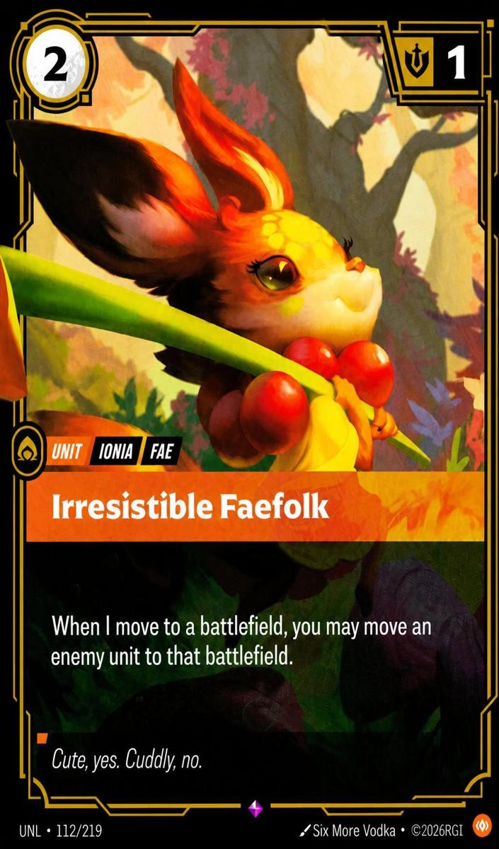 2026 Irresistible Faefolk #112